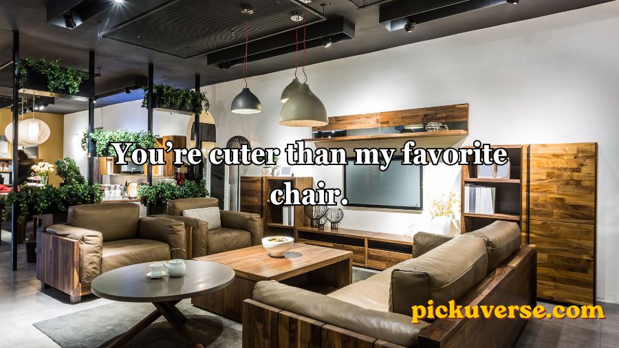 Furniture Pickup Lines