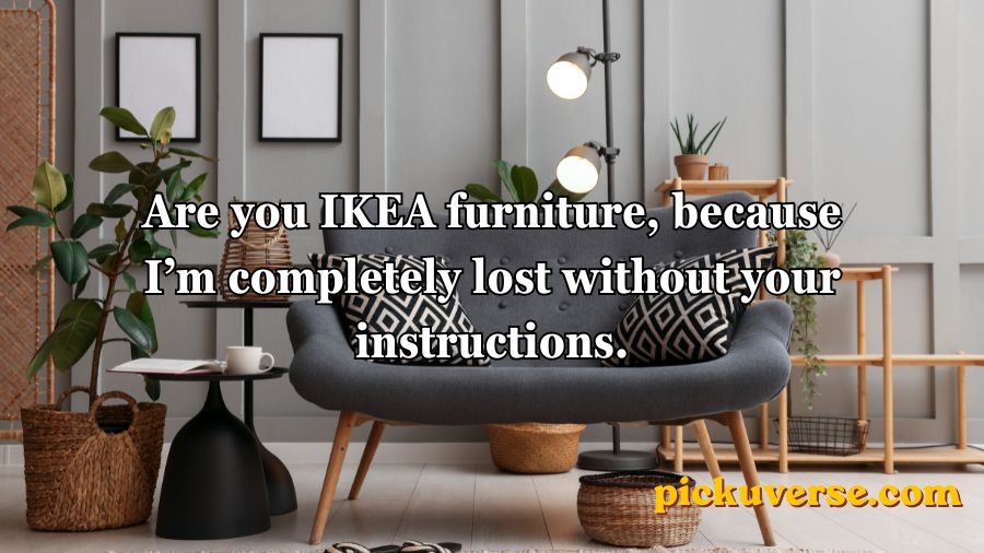 Furniture Pickup Lines