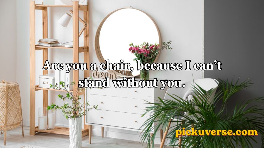 Furniture Pickup Lines