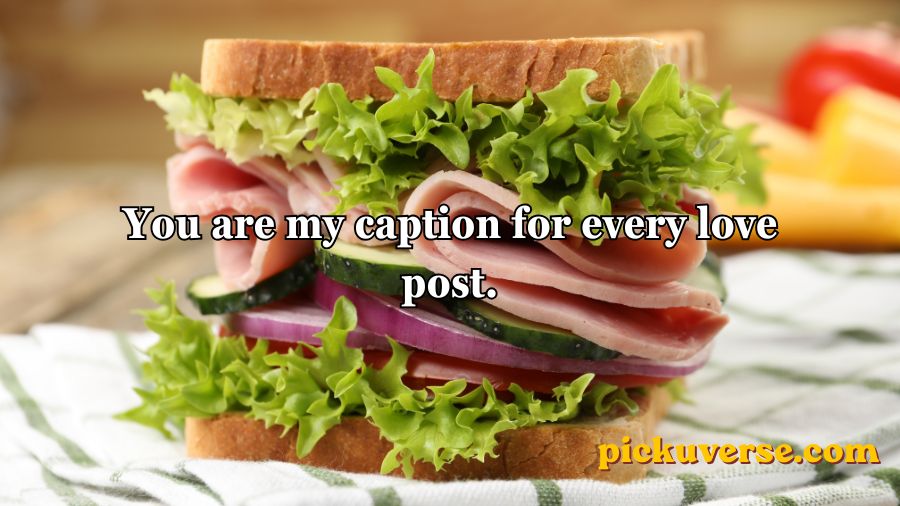Sandwich Pickup Lines