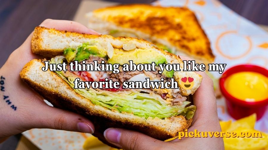 Sandwich Pickup Lines
