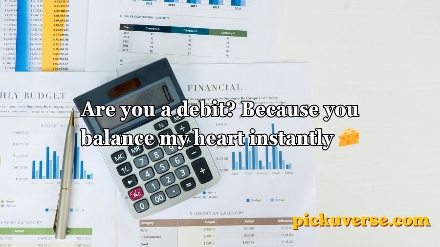 Accounting pick up lines