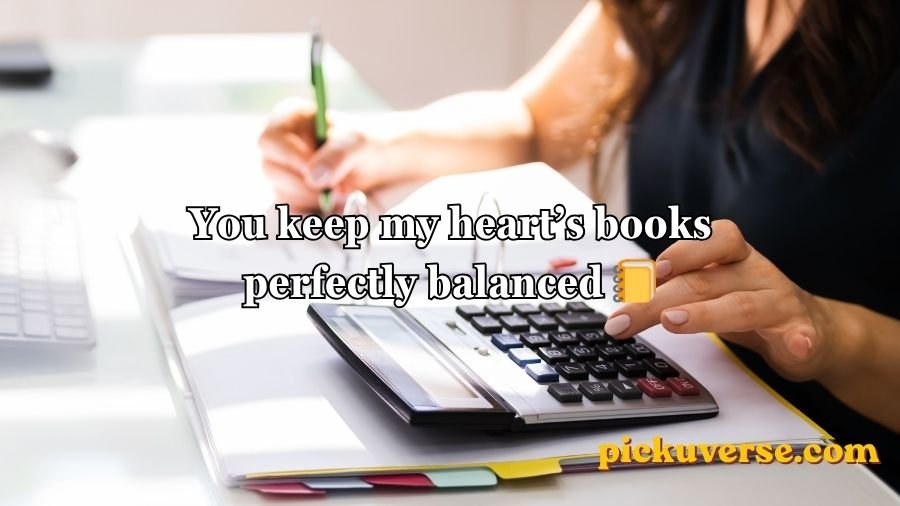 Accounting pick up lines