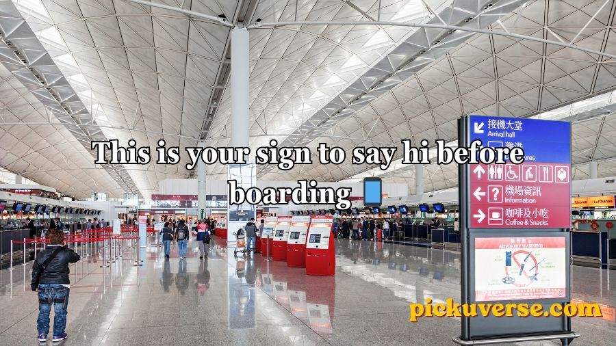 Airport Pick Up Lines
