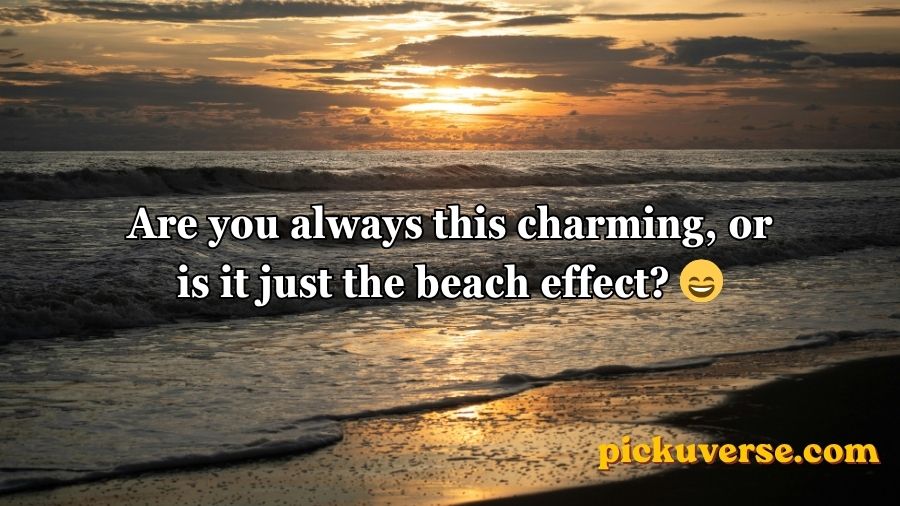 Best Beach Pickup Lines