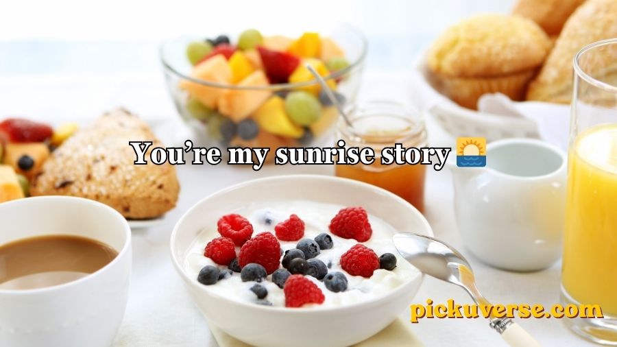 Breakfast Pick Up Lines
