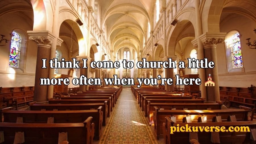 Catholic Pick Up Lines