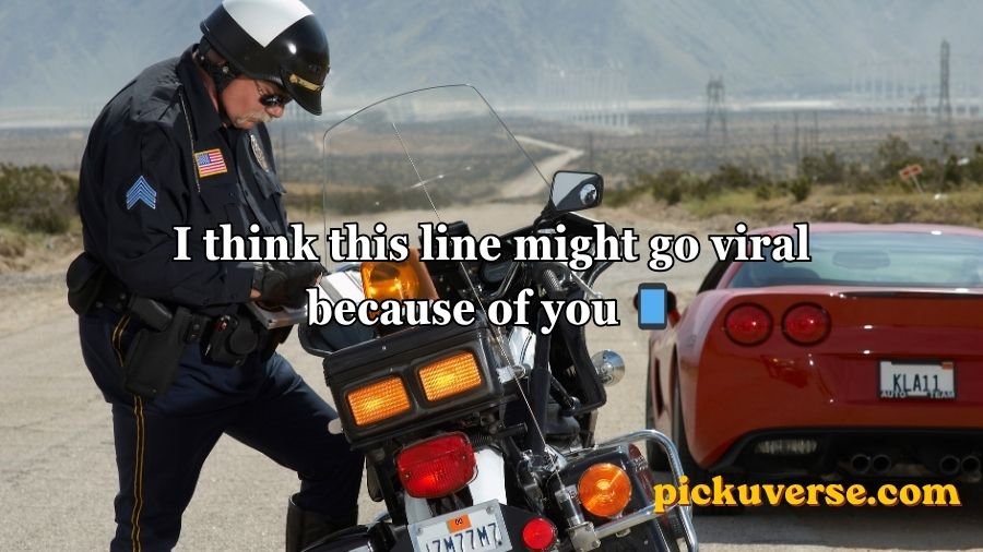 Cop Pick Up Lines