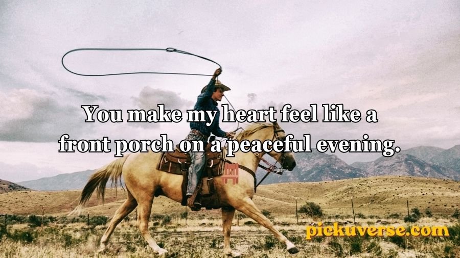 Cowboy Pick Up Lines