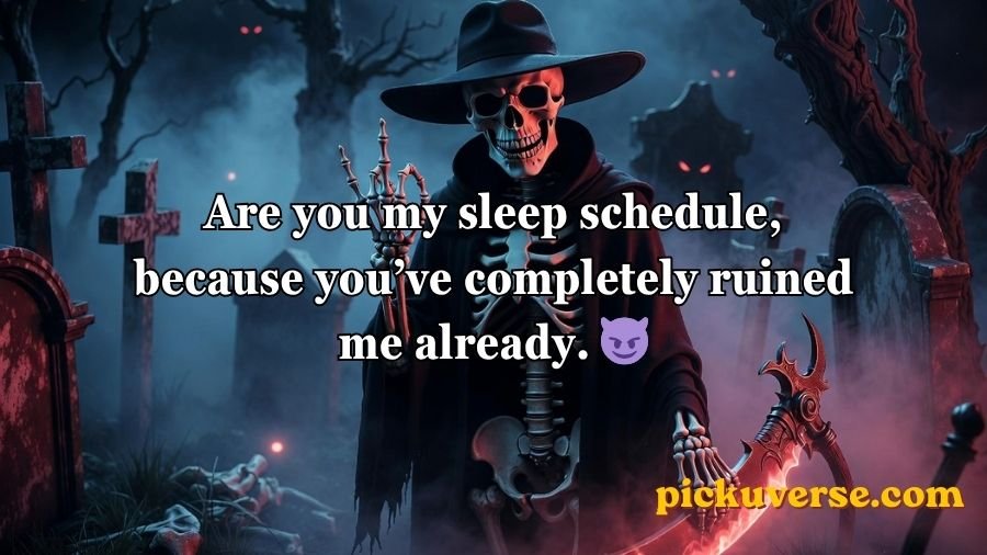 Dark humor pick up lines