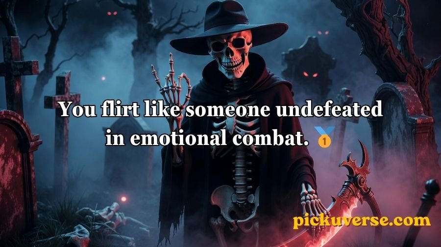 Dark humor pick up lines