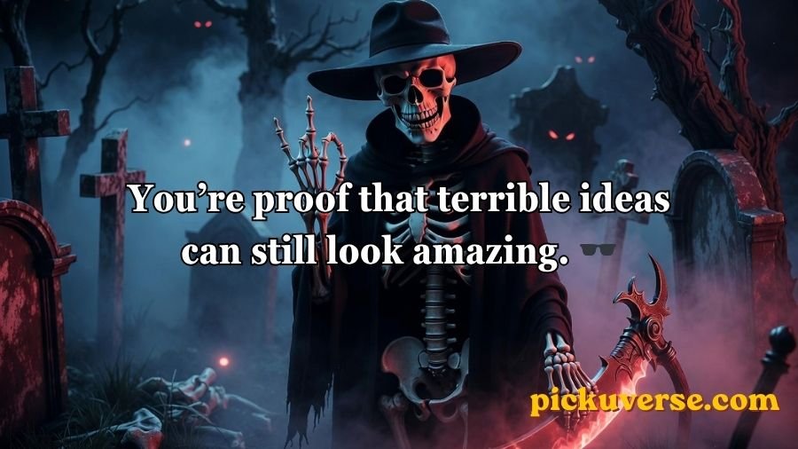 Dark humor pick up lines