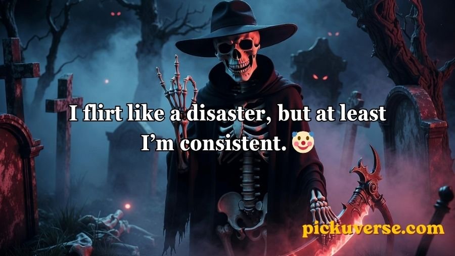 Dark humor pick up lines
