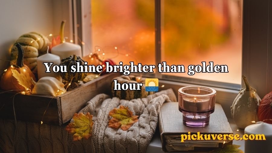 Fall pick up lines