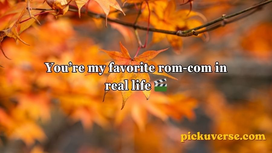 Fall pick up lines