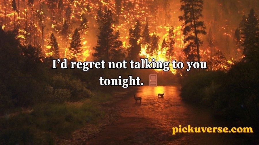 Fire Pick Up Lines
