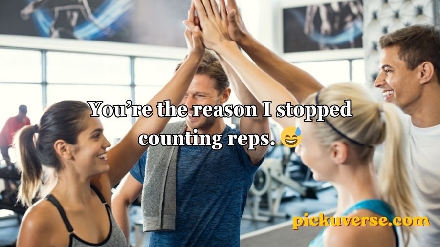 Gym pick up lines