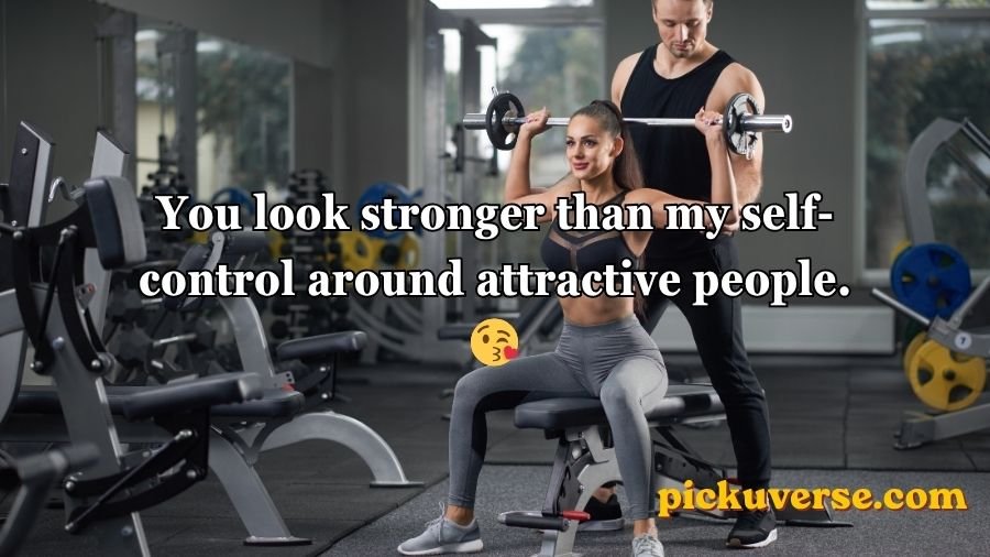 Gym pick up lines