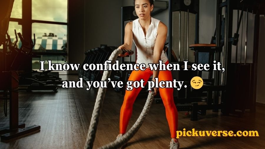 Gym pick up lines