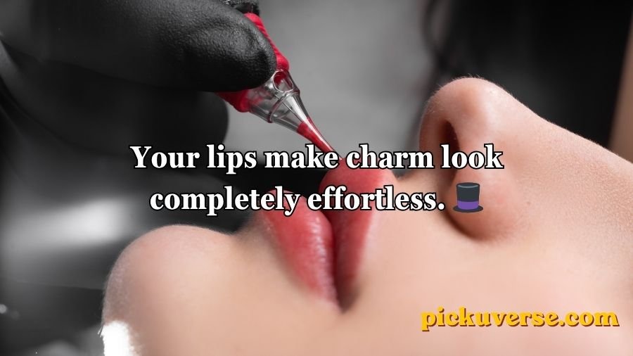 Lips Pick Up Lines