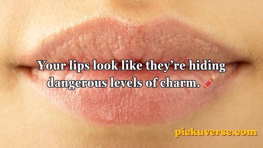 Lips Pick Up Lines