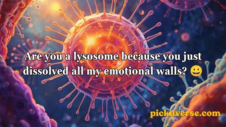 Lysosome pick up lines