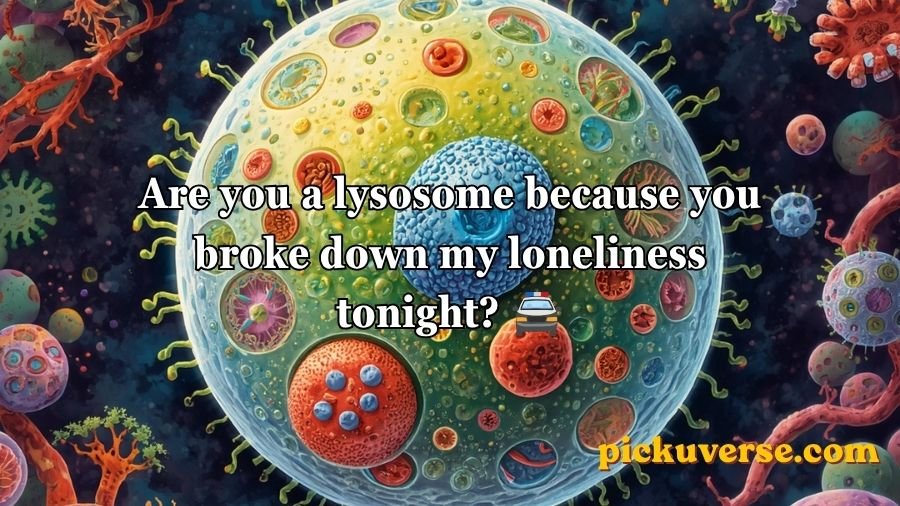 Lysosome pick up lines