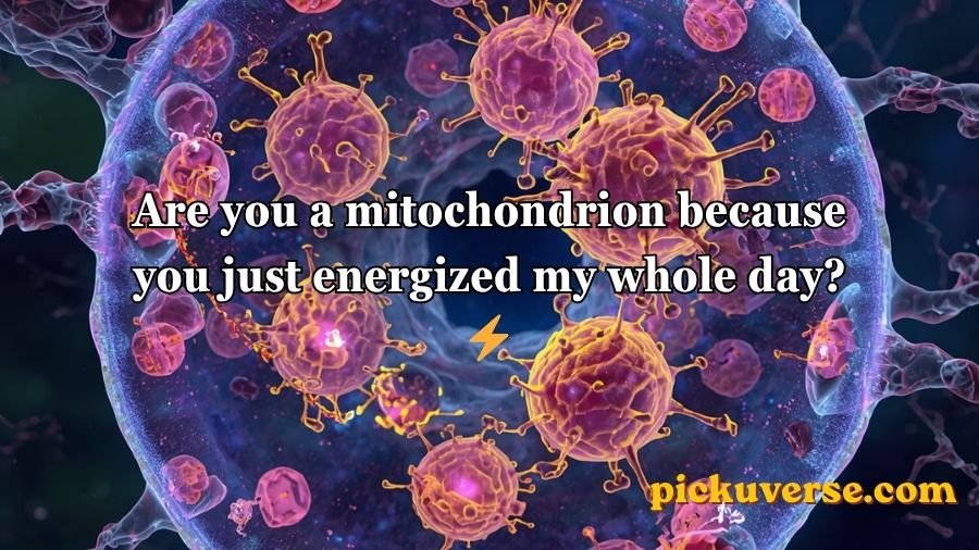Mitochondria Pick Up Lines