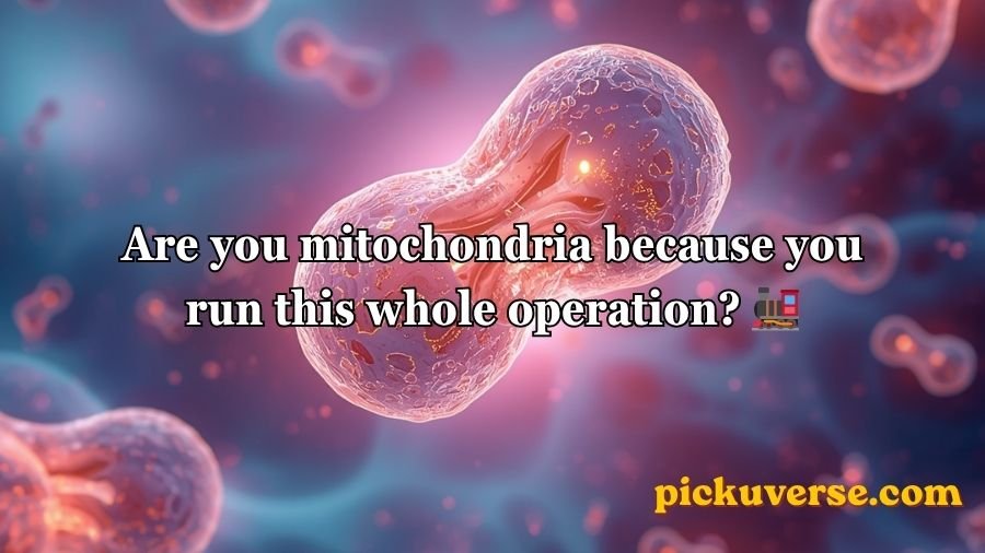 Mitochondria Pick Up Lines