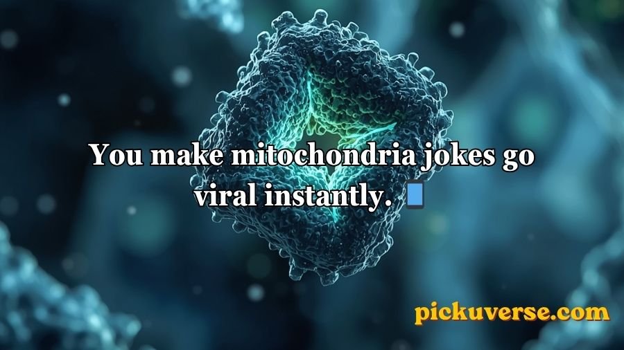 Mitochondria Pick Up Lines