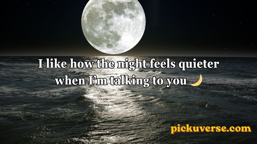 Moon Pick Up Lines
