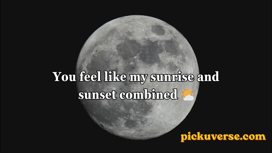 Moon Pick Up Lines