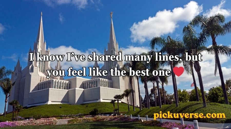 Mormon Pick Up Lines