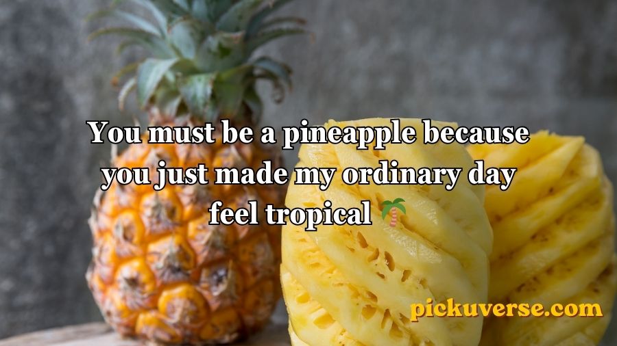 Pineapple Pick Up Lines