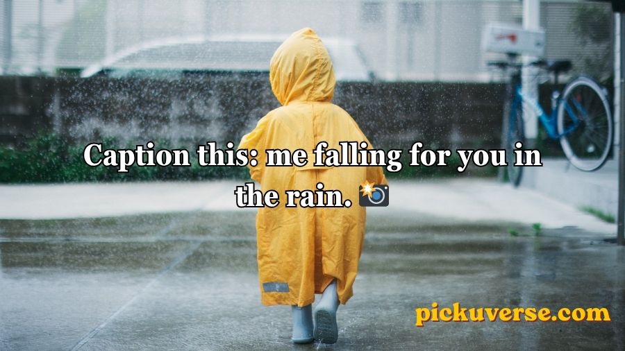 Rain Pickup Lines