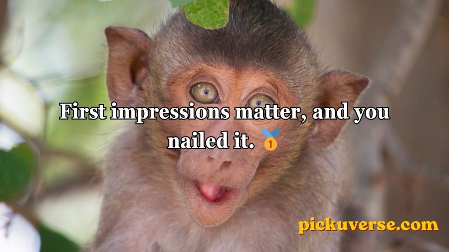 Rizz Monkey GIF Pick Up Lines