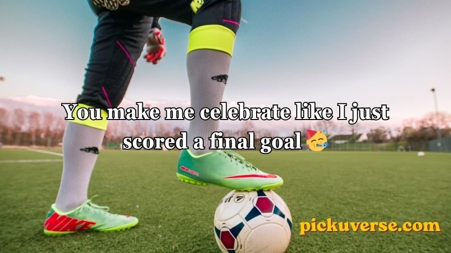 Soccer pick up lines