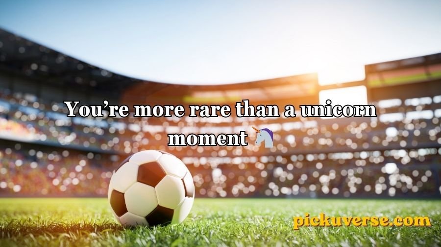 Soccer pick up lines