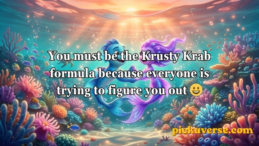 Spongebob pick up lines