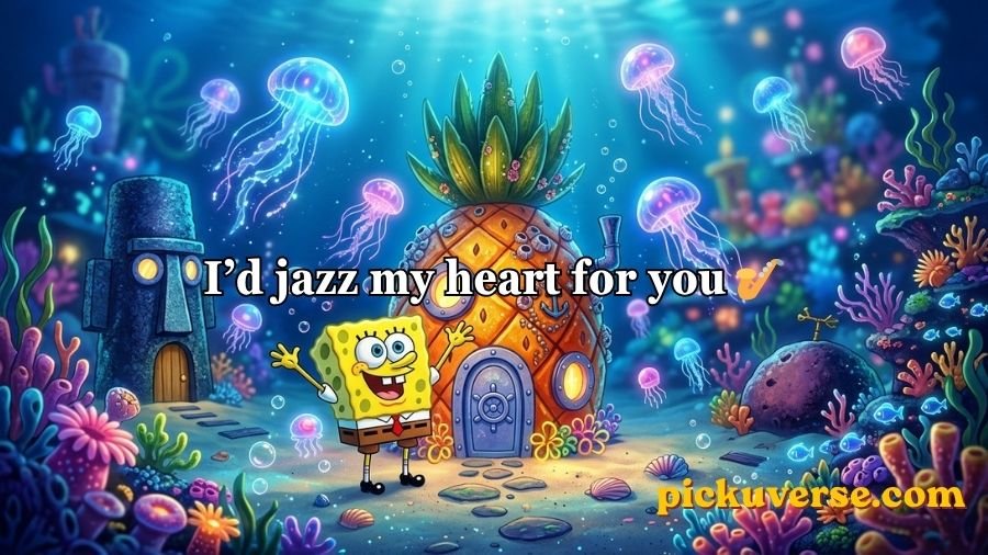 Spongebob pick up lines