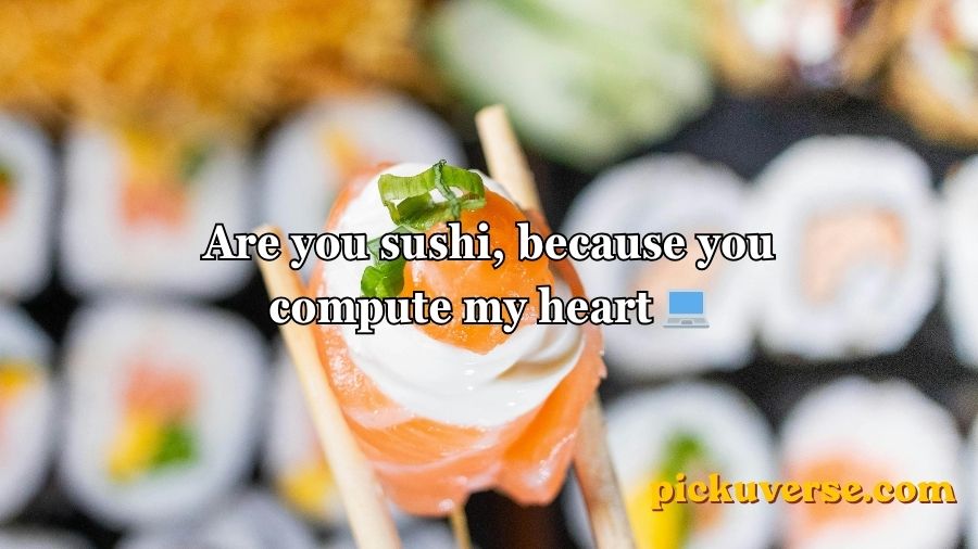 Sushi Pick Up Lines