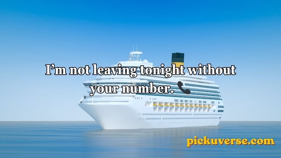 Titanic Pick Up Lines