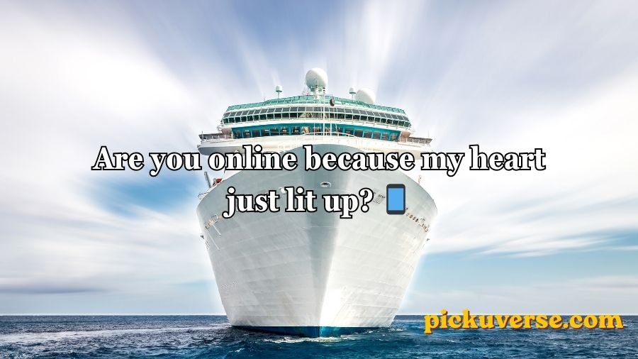 Titanic Pick Up Lines