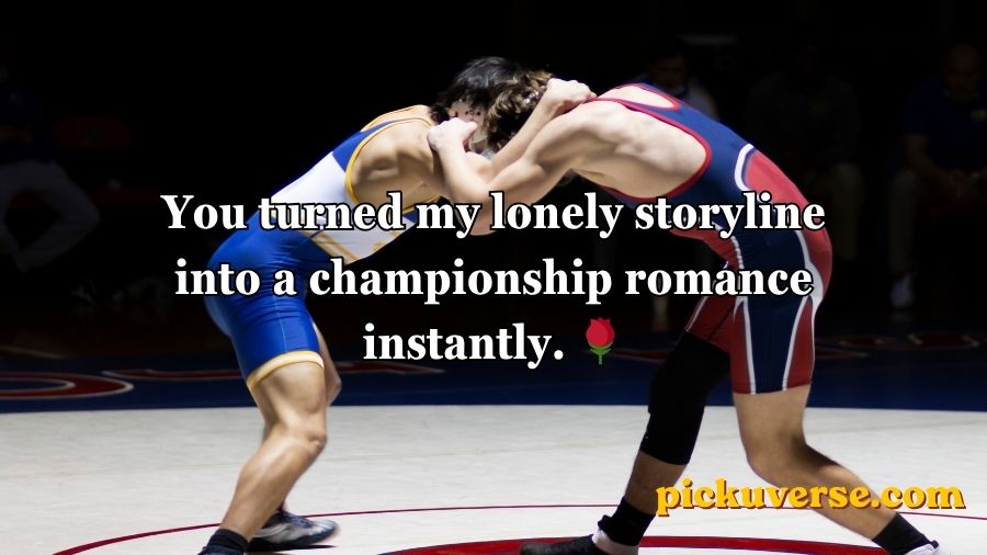 Wrestling Pick Up Lines