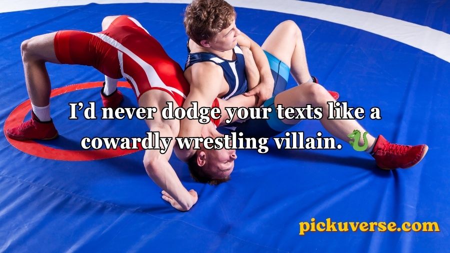 Wrestling Pick Up Lines