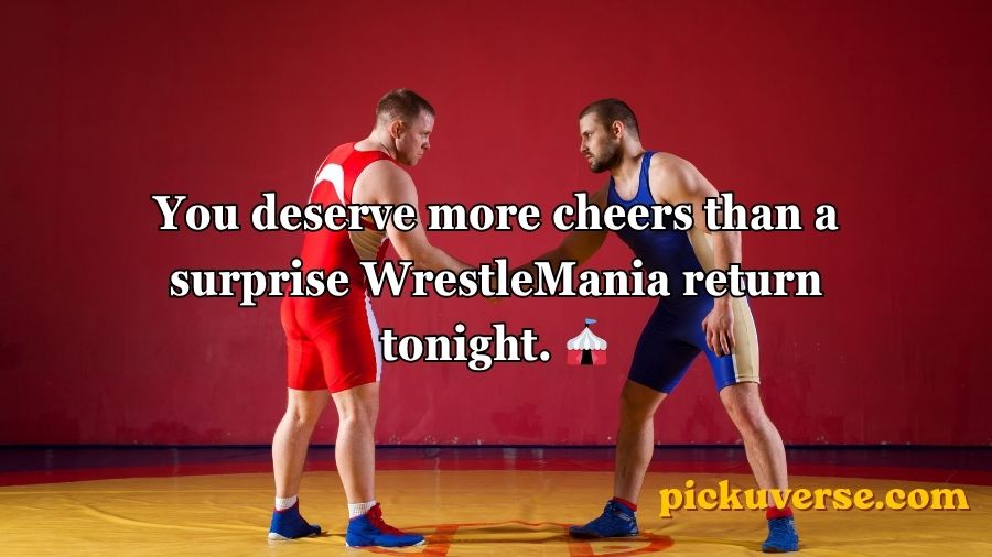 Wrestling Pick Up Lines