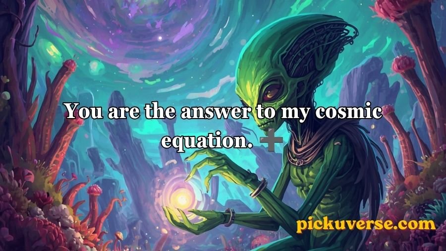 Alien Pick Up Lines