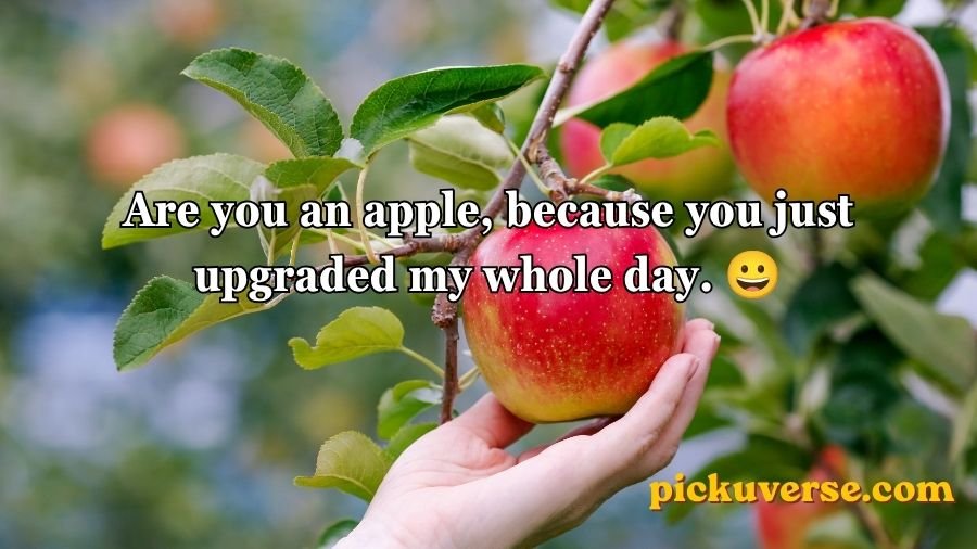 Apple Pick Up Lines
