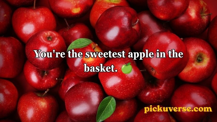Apple Pick Up Lines