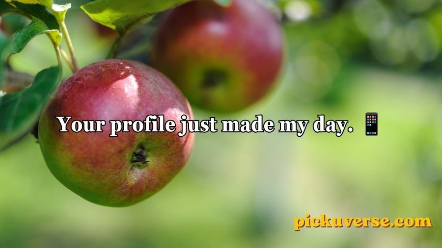 Apple Pick Up Lines